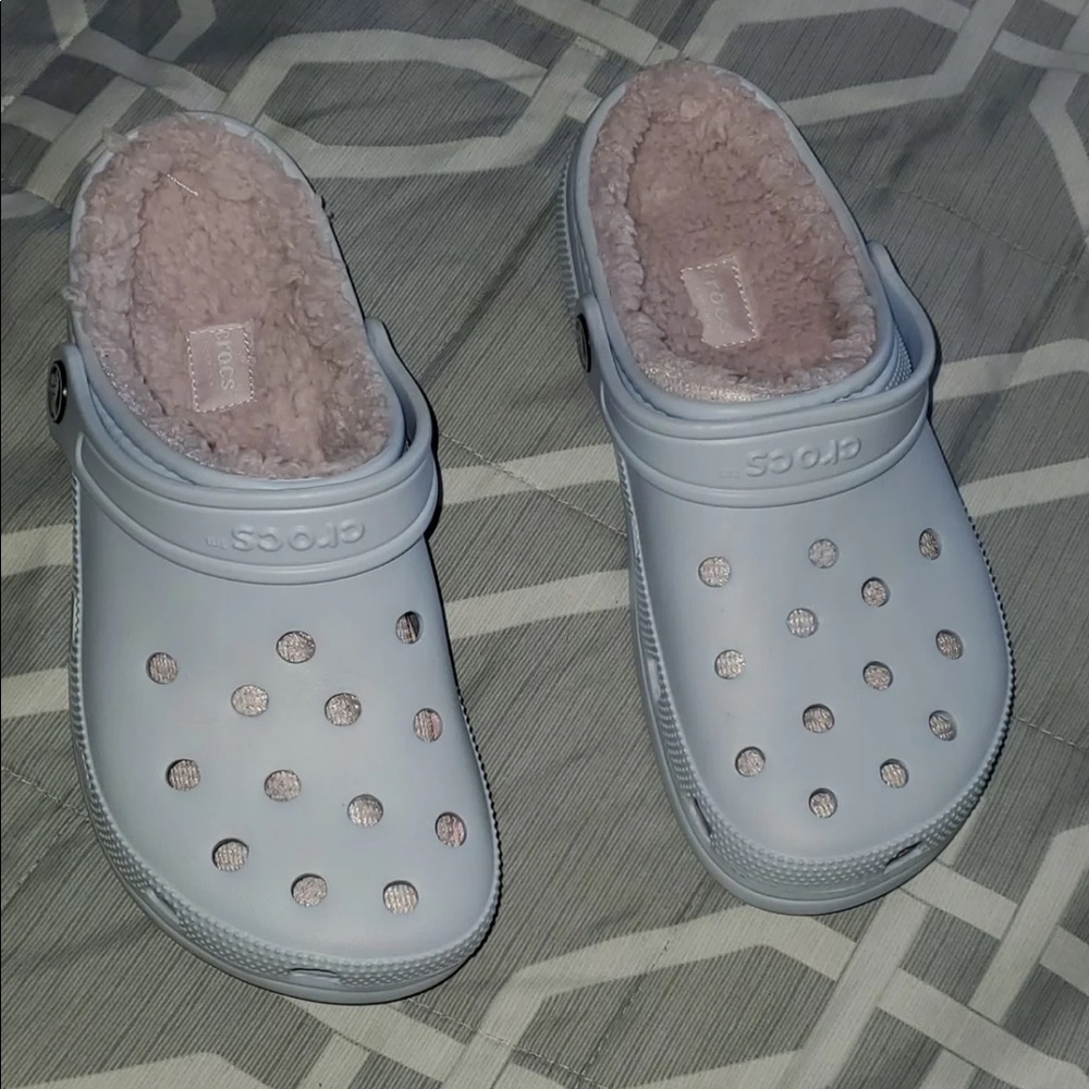 New Crocs Lined Mineral Blue